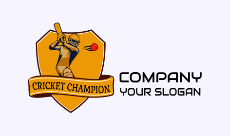Logo Accattivante Del Cricket Senape