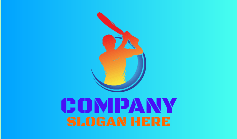 Hit the Ball Cricket Logo