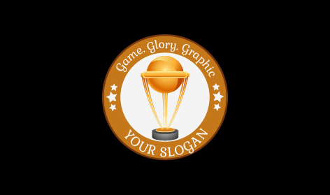 Prezioso Logo Trofeo Di Cricket