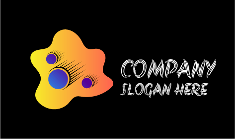 Logo Di Cricket Con Palla Che Schizza