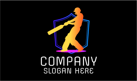 Logo Emozionante Performance Di Cricket