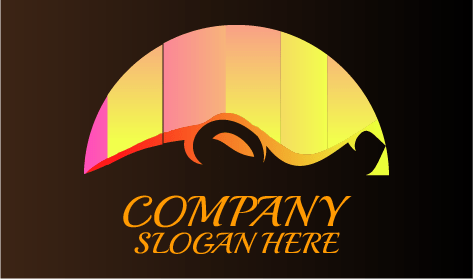 Logo Abstrait De Crocodile