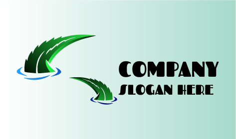 Koyu Yeşil Kuyruklu Timsah Logosu