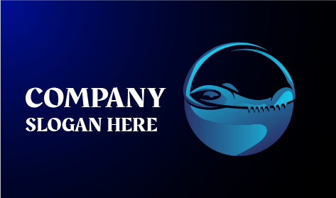 Logotipo De Cocodrilo De Ojo Intenso