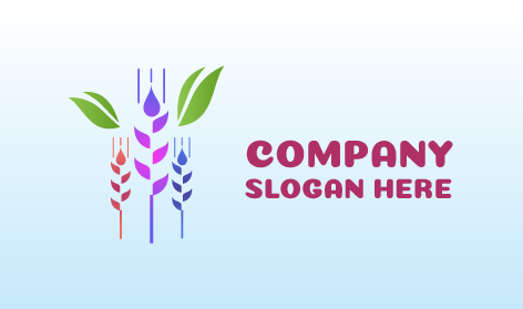 Soaring Wheat Crop Logo