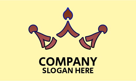 Brown Majestic Crown Logo