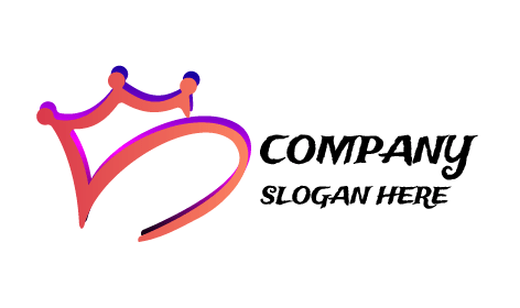 Orangefarbenes Logo Mit Charakteristischer Krone