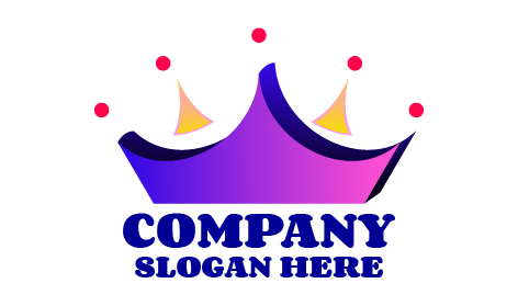 Rosa Dynastisches Kronenlogo