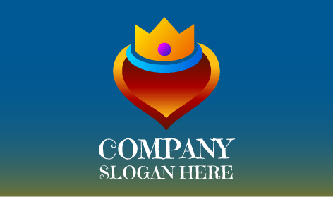 Purple Pendant Crown Logo