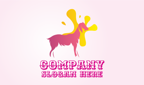 Affascinante Logo Del Caseificio Di Capra