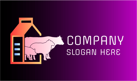 Logo Della Casa Di Mucca