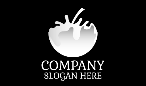 White Milk Dairy Logo