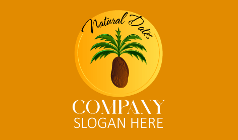 Appetizing Brown Dates Logo