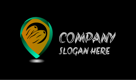 Dates Location Icon Logo