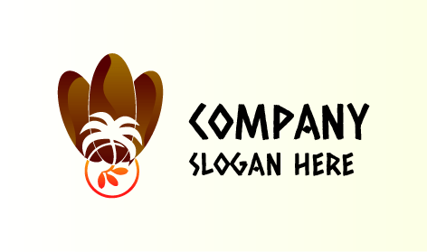 Glossy Medjool Date Logo