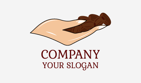 Handful Brown Dates Logo