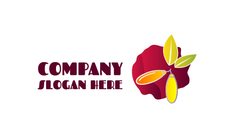 Leaf Labeled Dates Logo