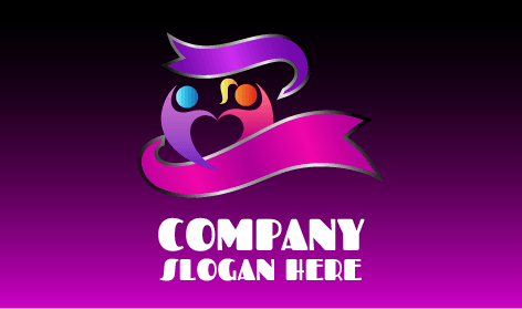 Dating Dancing Couple Logo