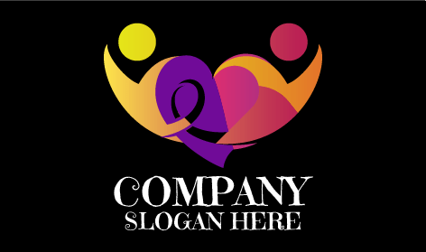 Ansprechendes Bond-Dating-Logo