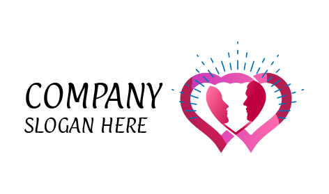 Logo Für Aufrichtige, Liebenswerte Paare