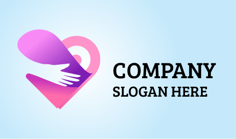 Logo Für Herzliche Umarmungen Und Liebesdating