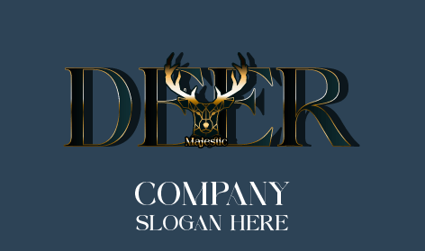 Logo Del Marchio Denominativo Majestic Deer
