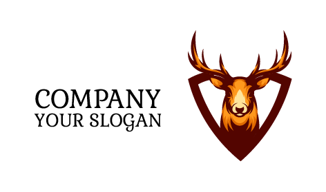 Logo Rusa Perisai Marun