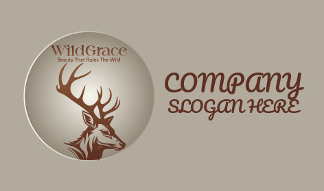 Wild Grace Deer Logo