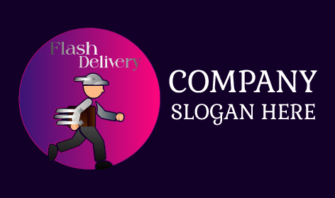 Logo Pengiriman Kilat Kilat