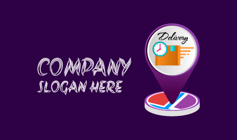 Logo Pengiriman Lokasi Tepat Waktu