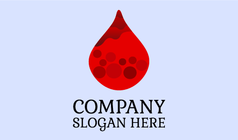 Logotipo De Médico De Banco De Donación De Sangre