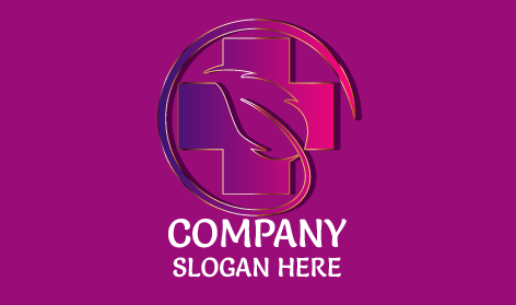 Logo De Médecin Créatif Avec Signe Plus