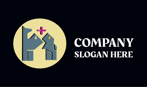 Logotipo Del Doctor De La Estructura Del Hospital