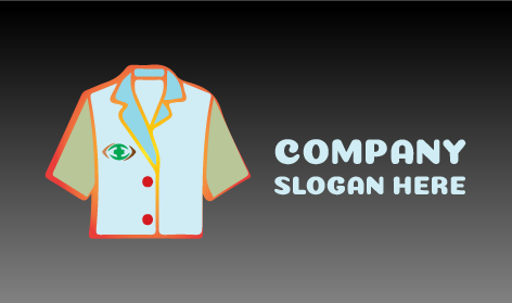 Logotipo De Bata Médica Blanca