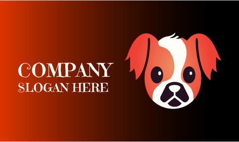 Logo Mascotte Cane Dei Cartoni Animati