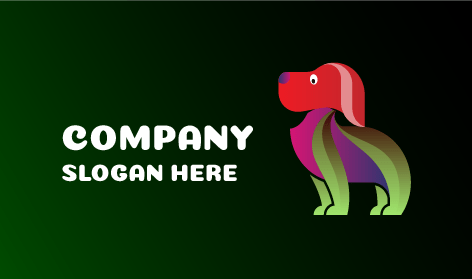 Logo Cane Multicolore