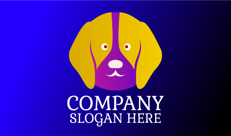 Cane Stordito Logo Carino