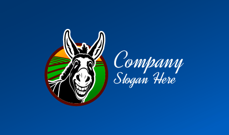 Crazy Laughing Donkey Logo