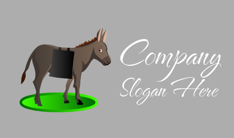 Green Patch Donkey Logo