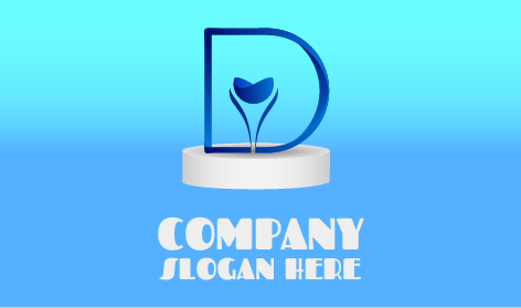 Drink Letter Mark Logo