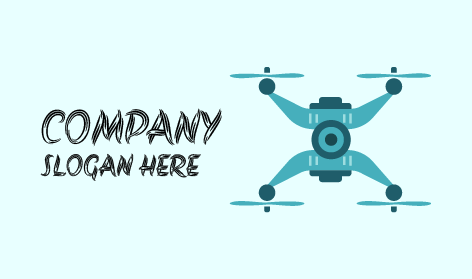 Advanced Skyblue Drone Logo