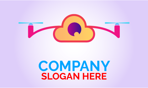 Cloud Based Drone Logo