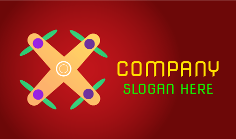 Fidget Drone Camera Logo