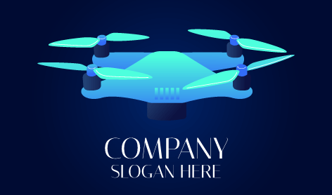 Flying Blue Drone Logo