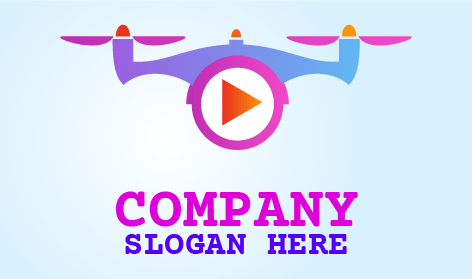 Gradient Videography Drone Logo