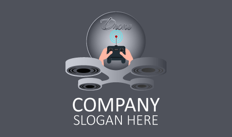 Remote Control Drone Logo
