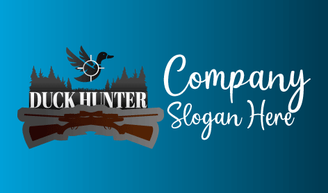 Black Duck Hunter Logo