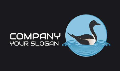 Logo Siluet Bebek Hitam