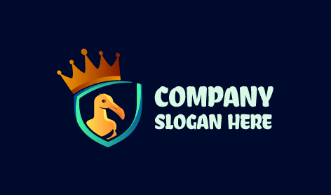 Blue Shield Duck Logo