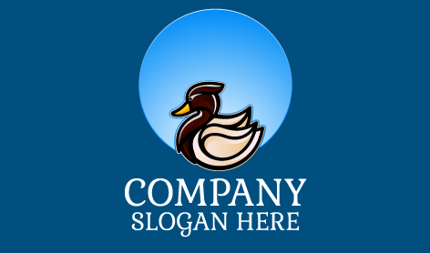 Bright Feathered Duck Logo